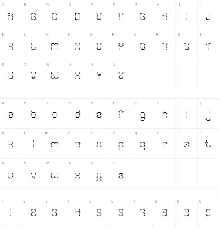 FIREWORK字体