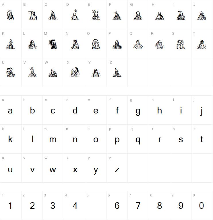 First Nation字体