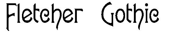 Fletcher-Gothic字体