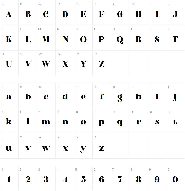 Florals Bright字体