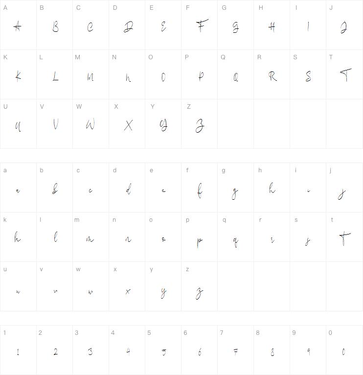 Flowatt Script字体
