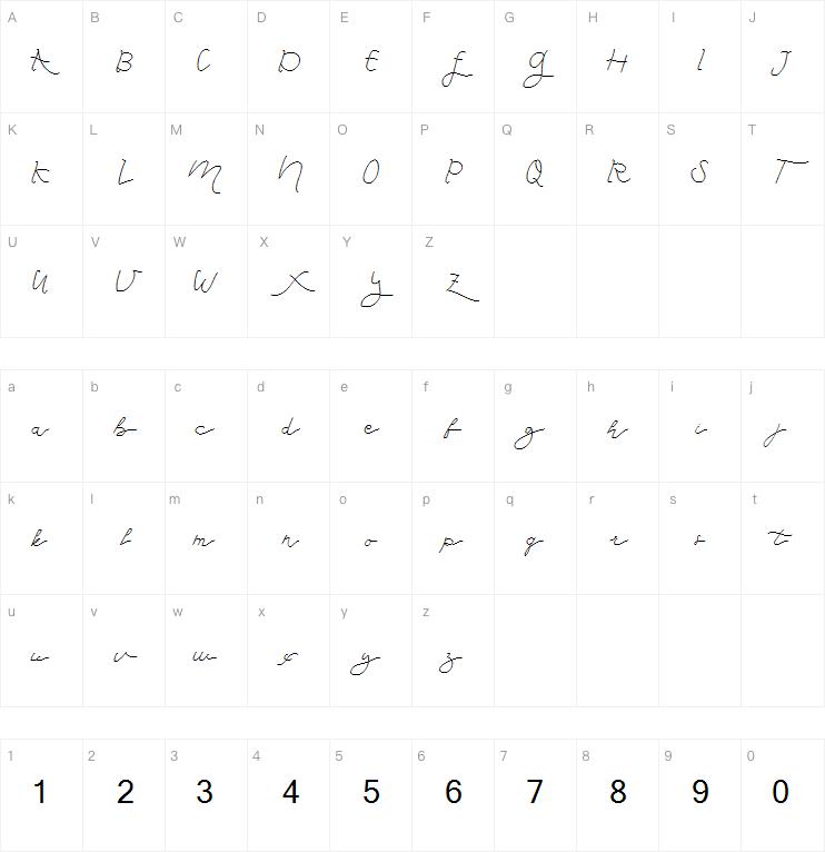 Fly Featherdemo Script字体
