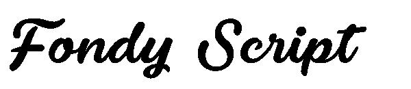 Fondy Script