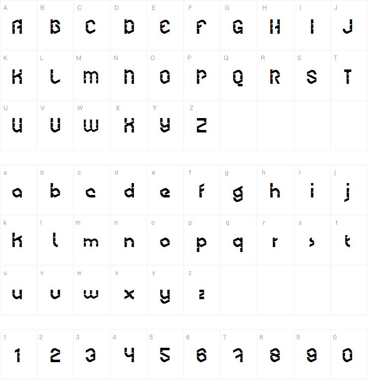 Font black friday字体