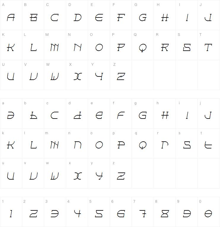 Fontcop字体