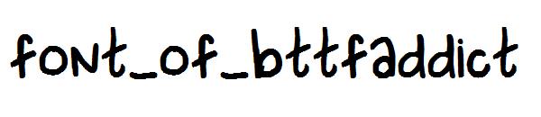 font_of_bttfaddict字体