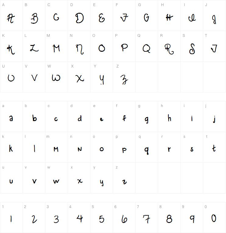 font_of_bttfaddict字体