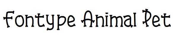 Fontype Animal Pet字体