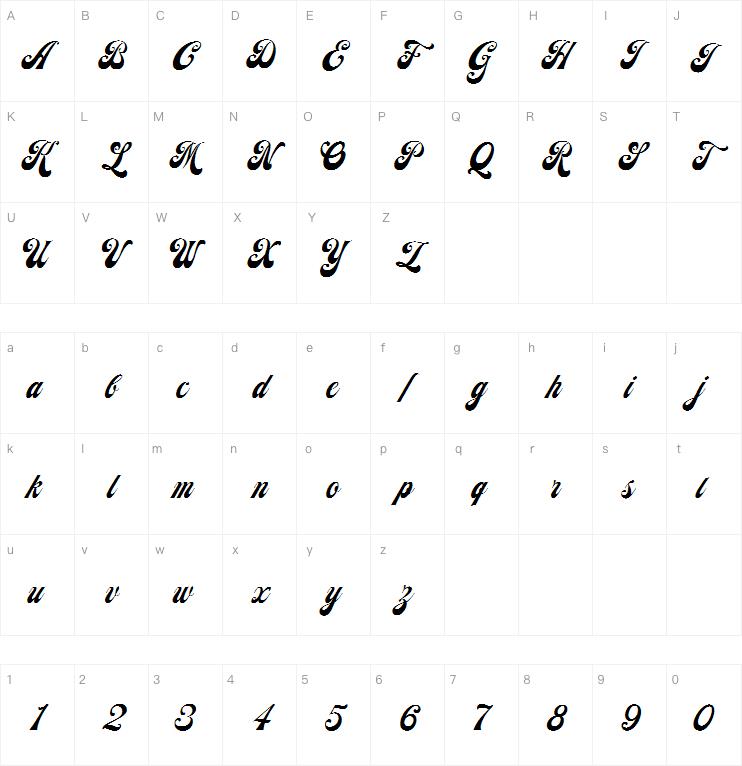 Fragtude Script字体