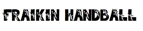 Fraikin Handball字体