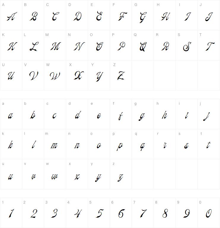 Frankest Script字体