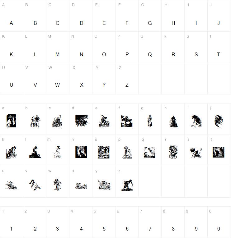 FrazettaBats1字体