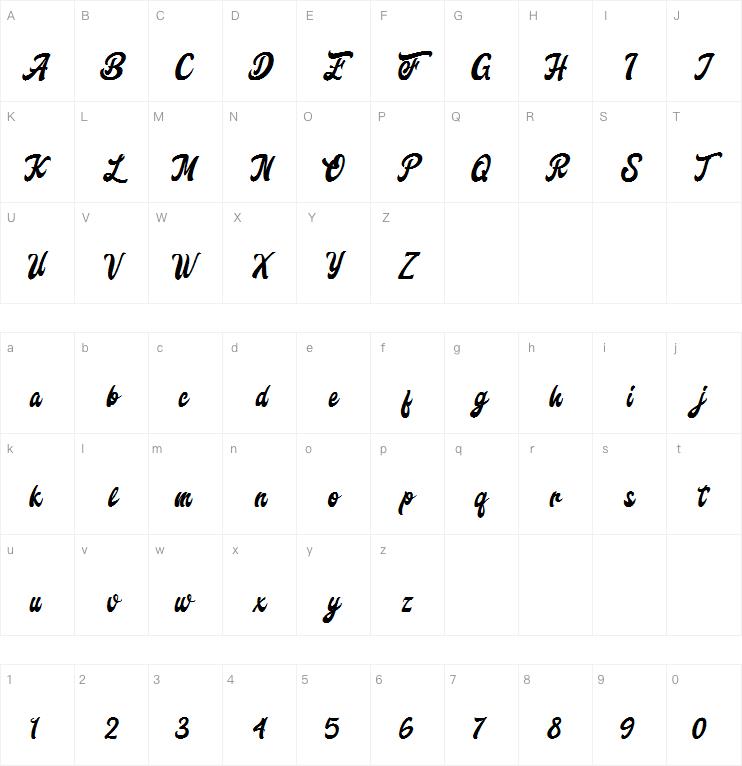 Fredam Theory字体