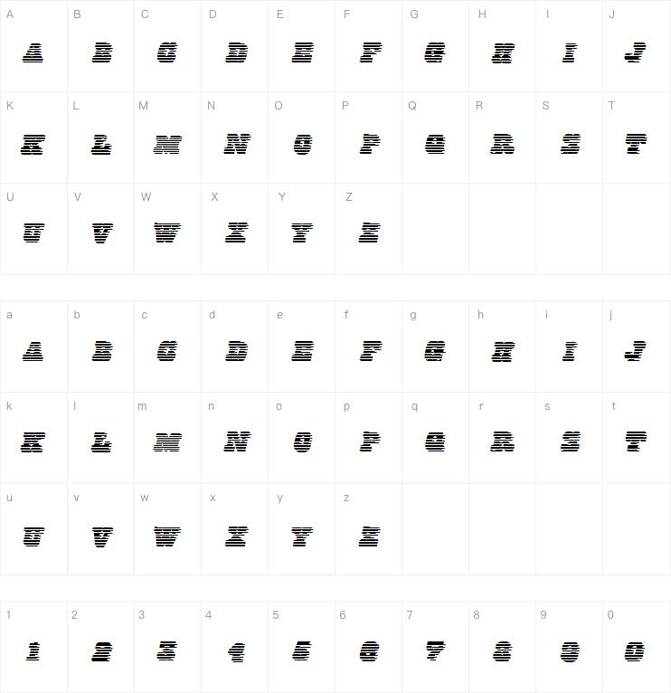 FreeLine字体