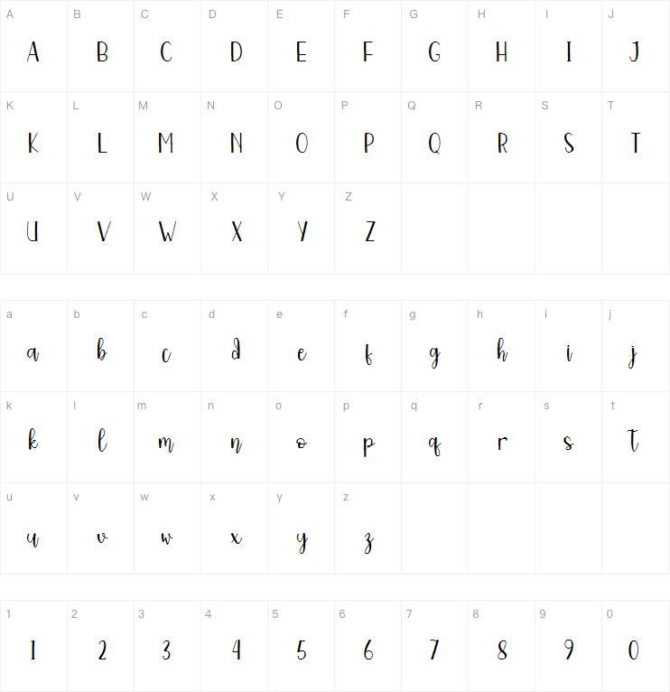 Freshie字体
