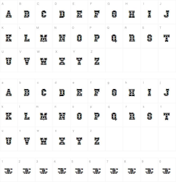 Friday Night Lights字体