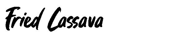 Fried Cassava字体