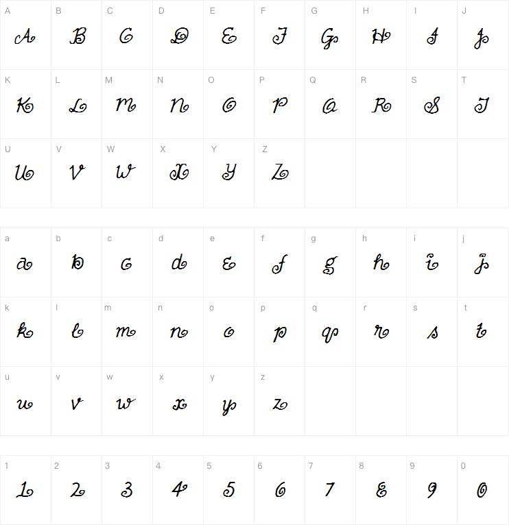 FullofSwirls字体