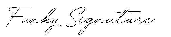 Funky Signature