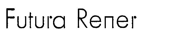 Futura Rener字体