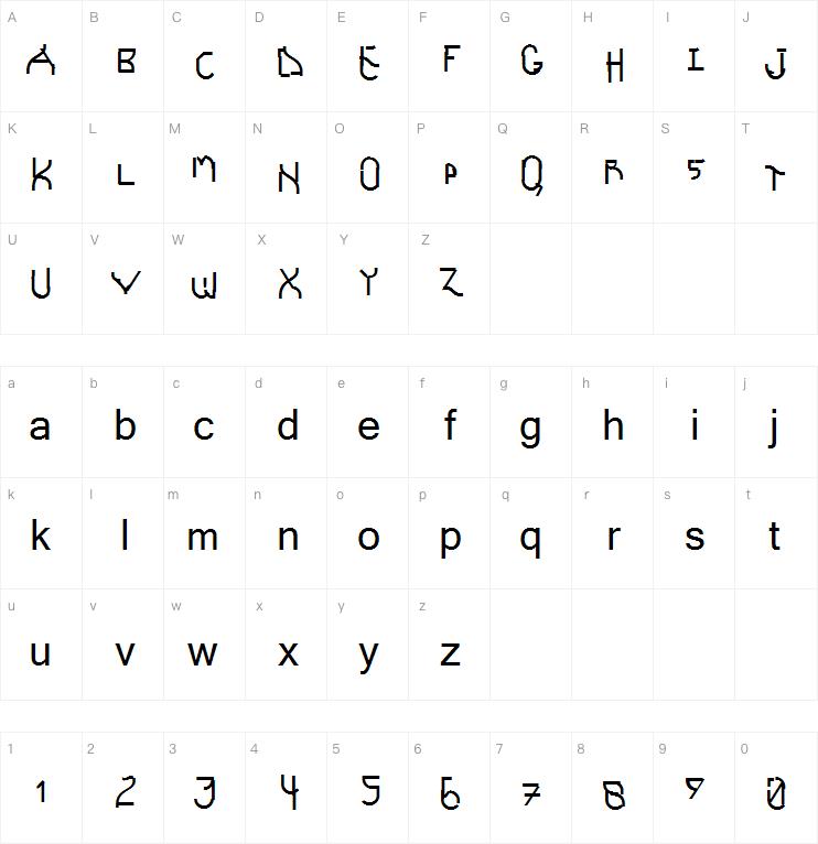 Futurex Schizmatic字体