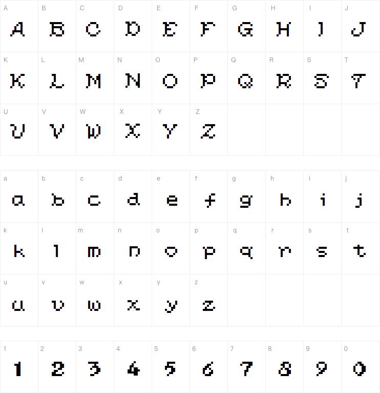 G7 Makaimura字体