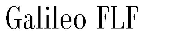 Galileo FLF字体