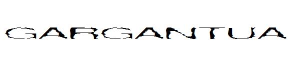 Gargantua字体
