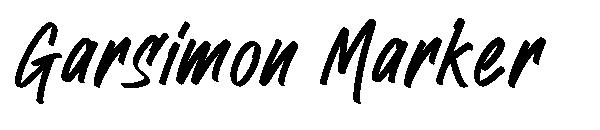 Garsimon Marker字体