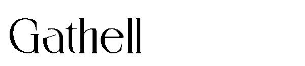 Gathell字体