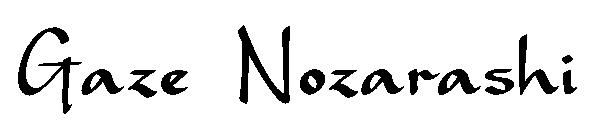 Gaze Nozarashi