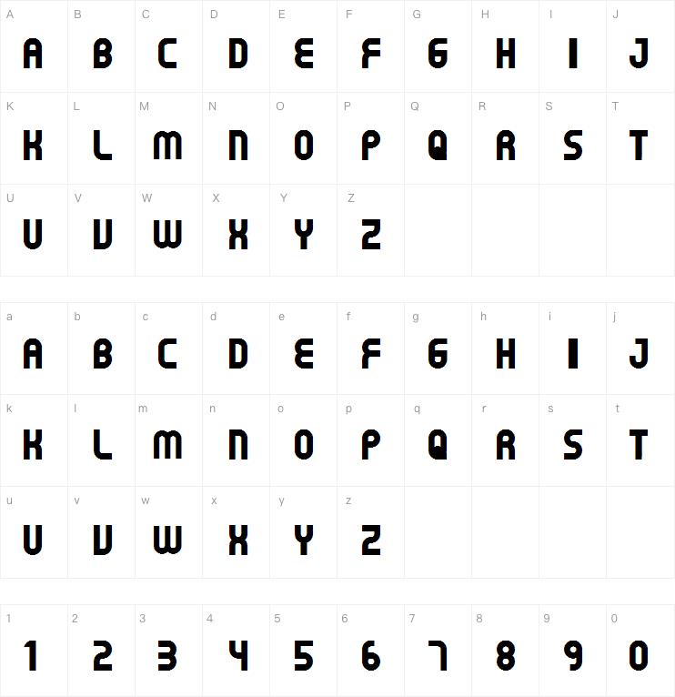 Gear Proportion字体