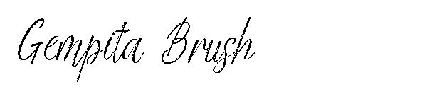Gempita Brush字体