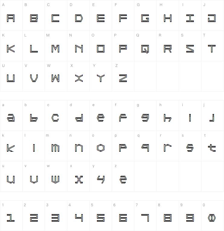 General Products字体