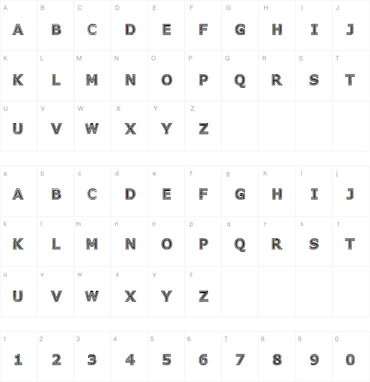 Genesee St字体