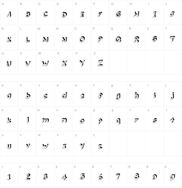 GennaroPalmieriDraftsman_3D字体