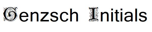 Genzsch Initials