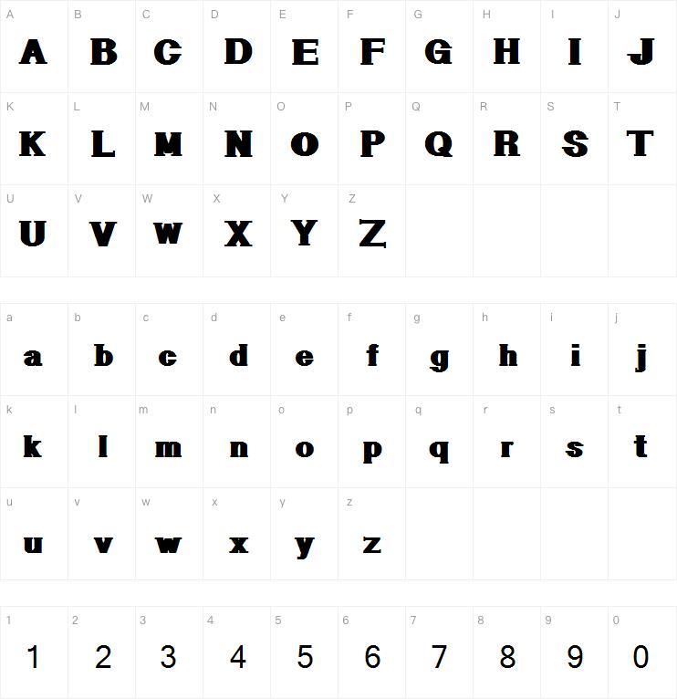 GeometricSerif字体