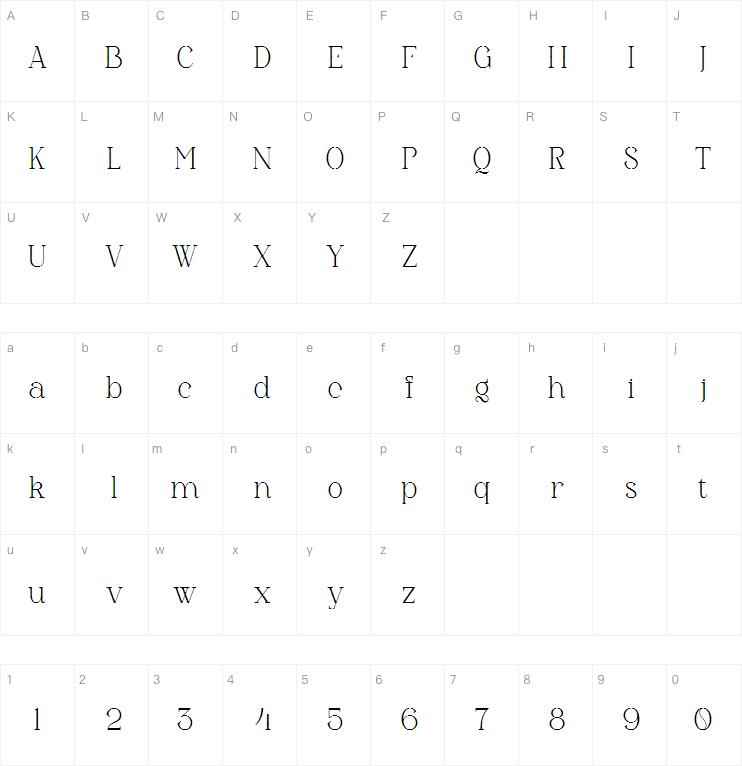 Gerlick字体