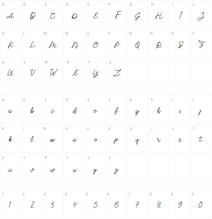 Ghicella字体