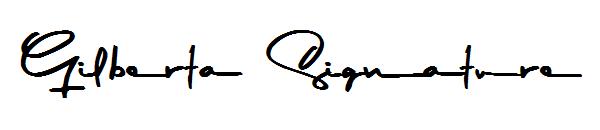 Gilberta Signature