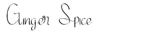 Ginger Spice字体
