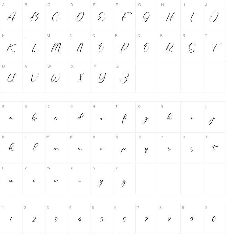 Giselle Jakayla字体