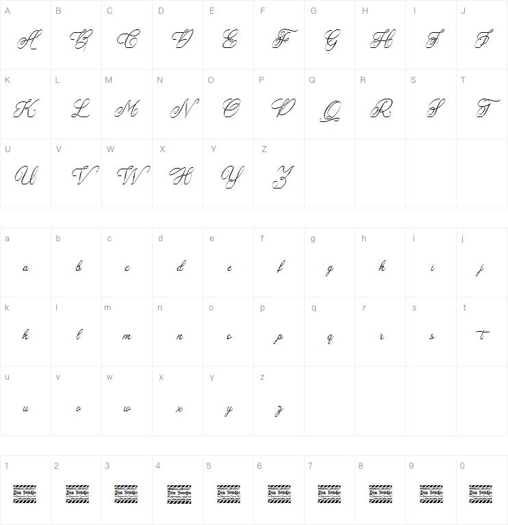 Glitzier字体