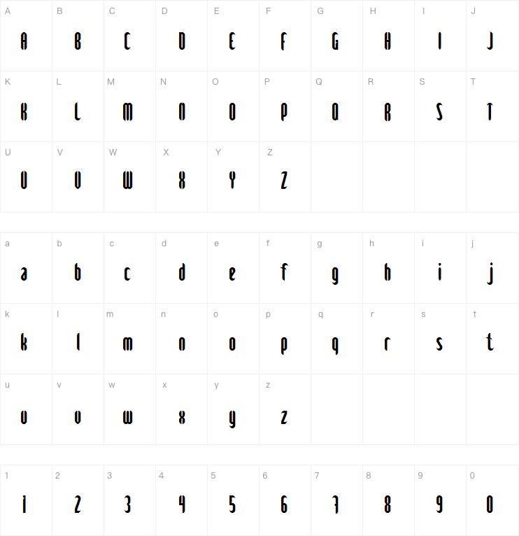 Glockenspiel字体