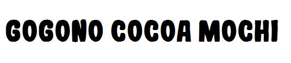 Gogono Cocoa Mochi字体