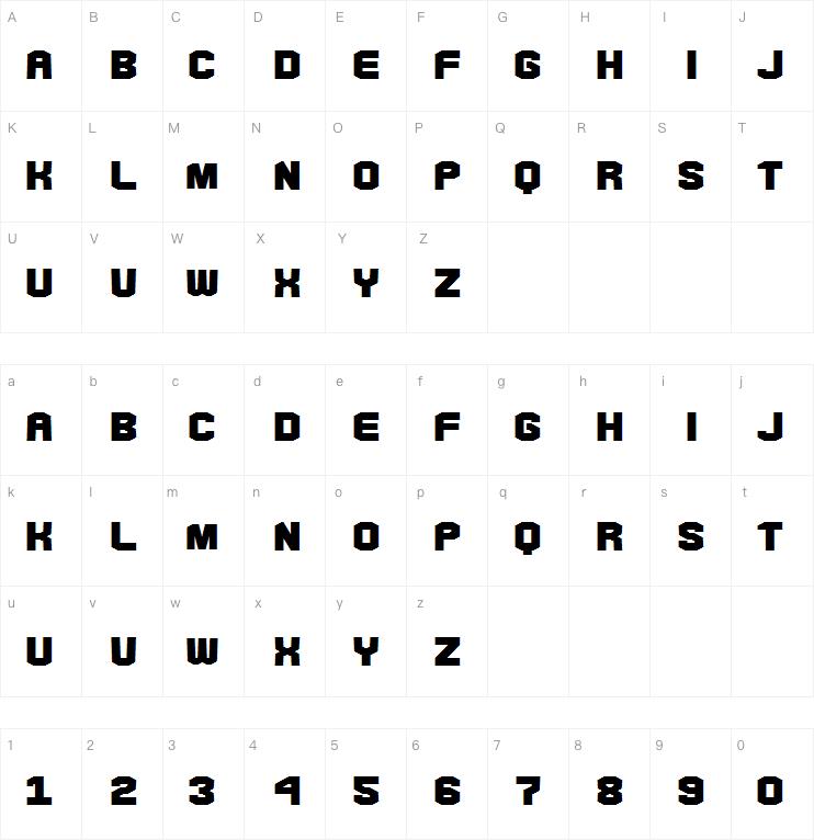 Goma Octagon字体