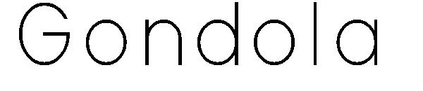 Gondola字体
