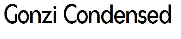 Gonzi Condensed