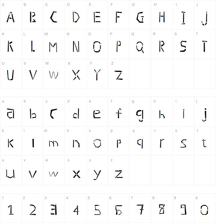 Gouffre字体